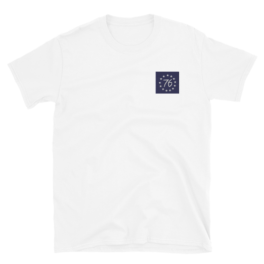 Betsy Ross T-Shirt / 4th JulyDayT-Shirt / 1776 Embroidered T-Shirt