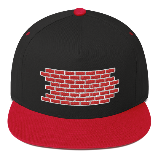 brick by brick hat / brick by brick Flat Bill Cap