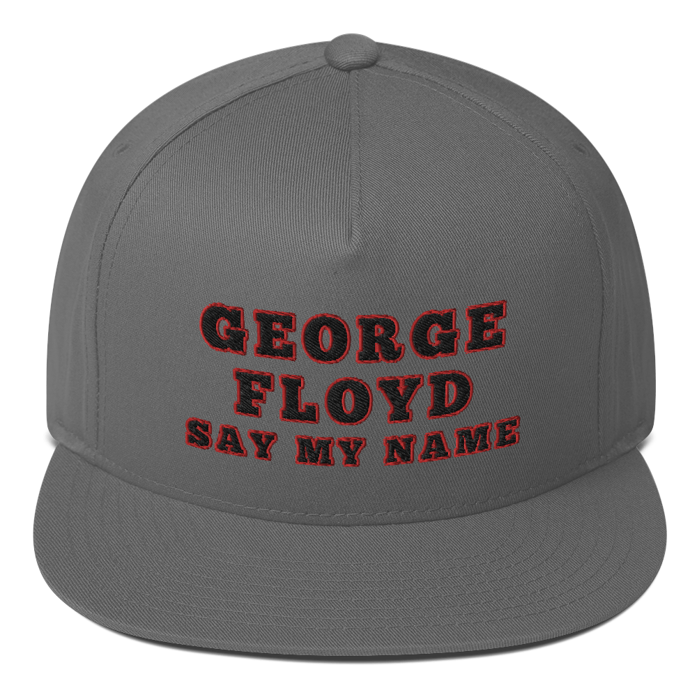 George floyd hat / George floyd Cap / Flat Bill Cap