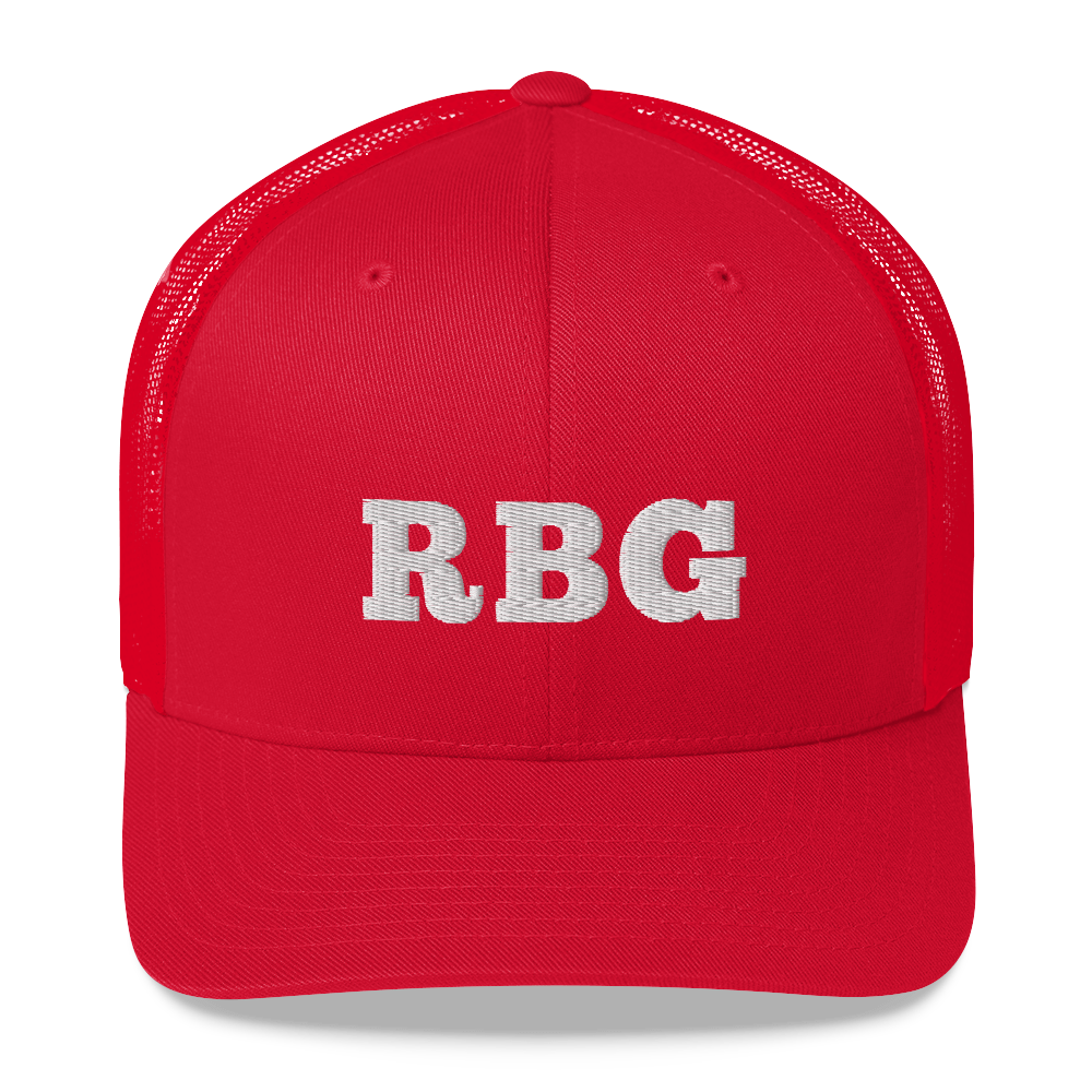 Rbg hat / Notorious Rbg hat / Rbg Trucker Cap