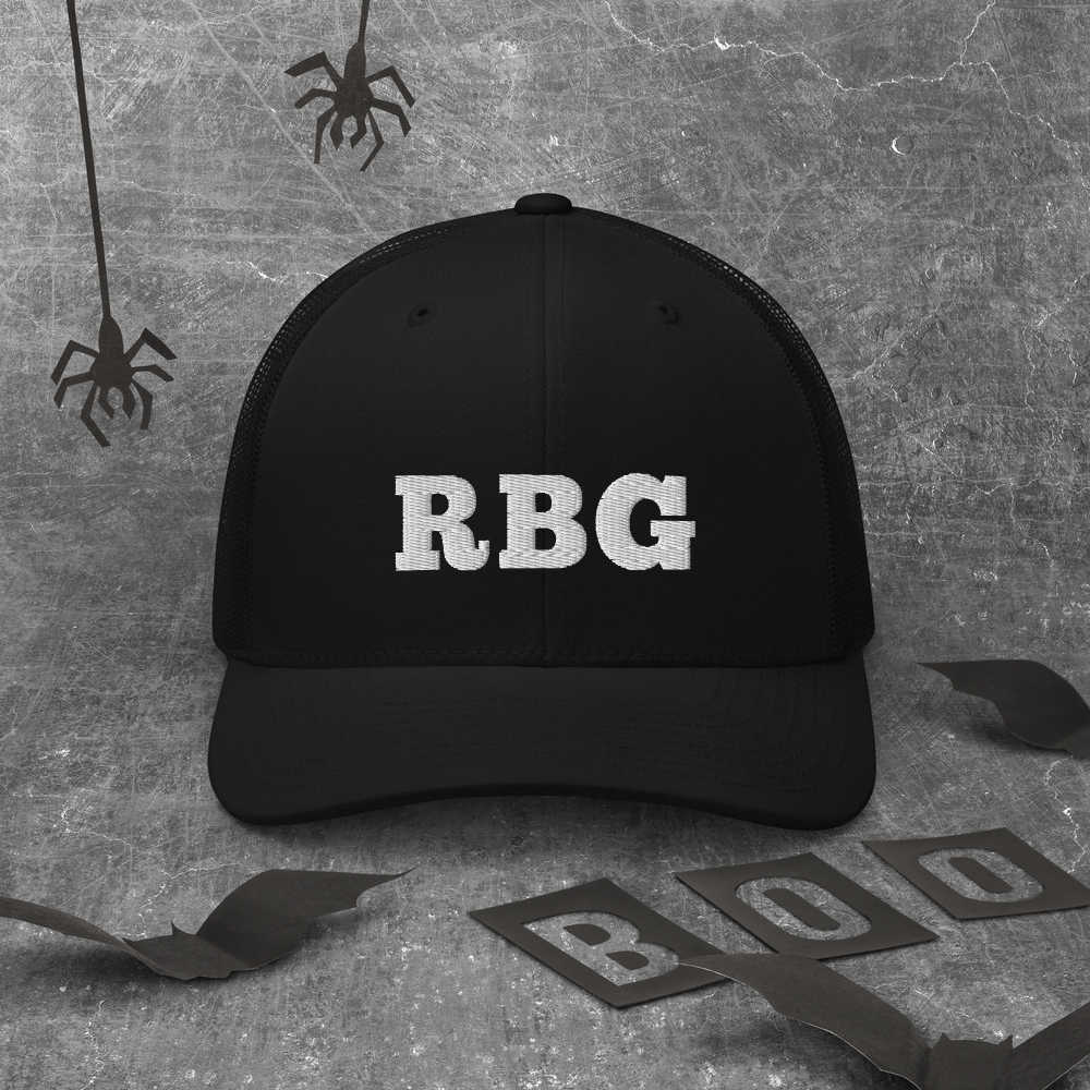 Rbg hat / Notorious Rbg hat / Rbg Trucker Cap