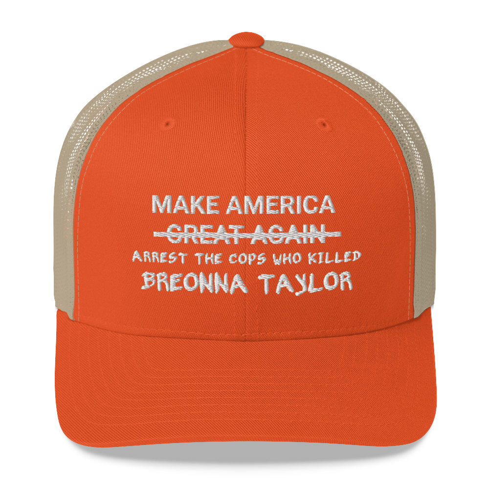 Make America Arrest The Cops Hat / Lebron Hat / Lebron Trucker Cap