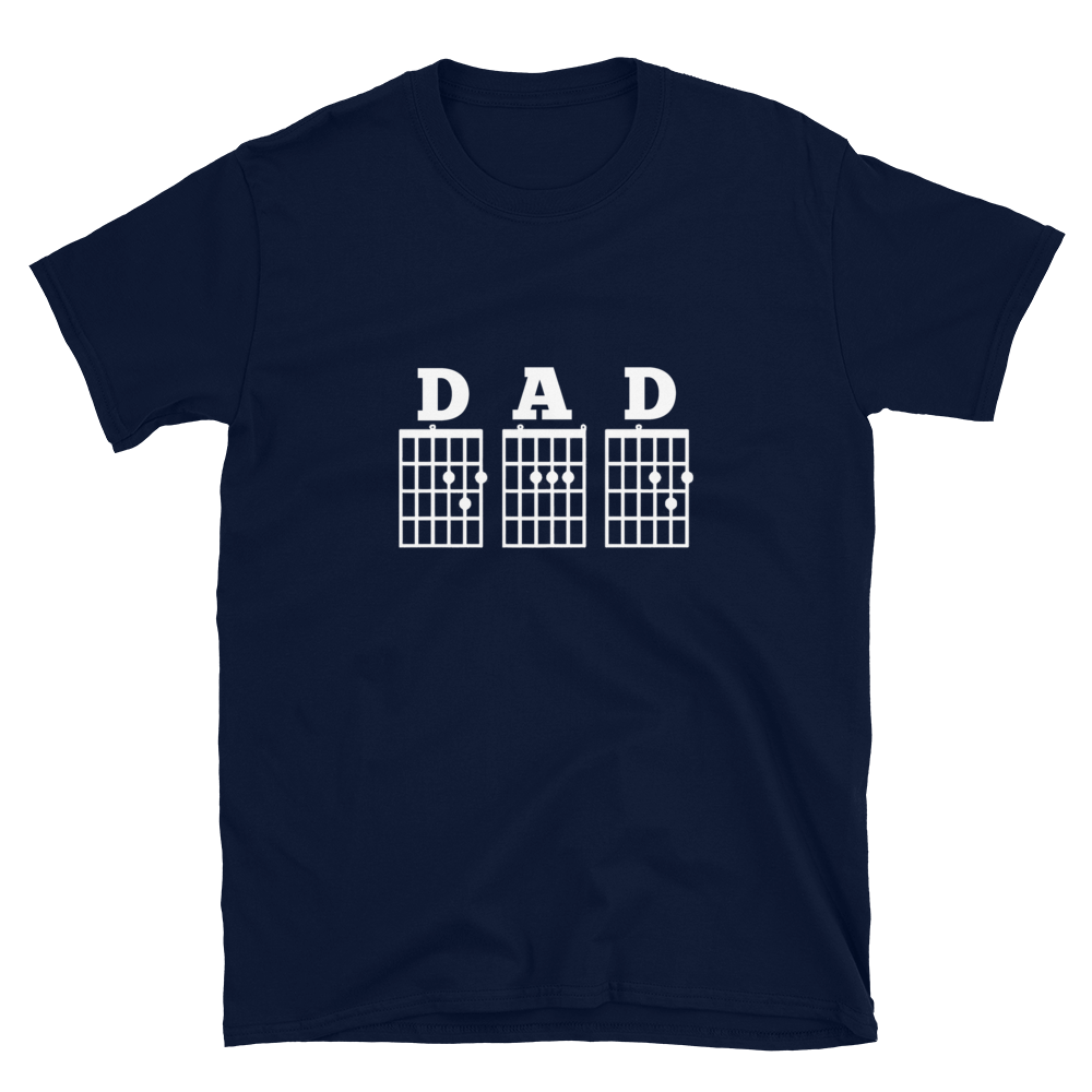 Mens Guitar Chord T-Shirt / Dad Shirt / Dad T-Shirt 