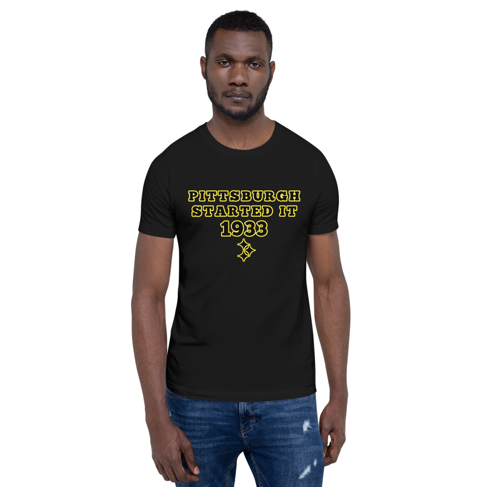 Steelers t-shirt / 1933 Steelers t-shirt / Steelers 1933 t-shirt 