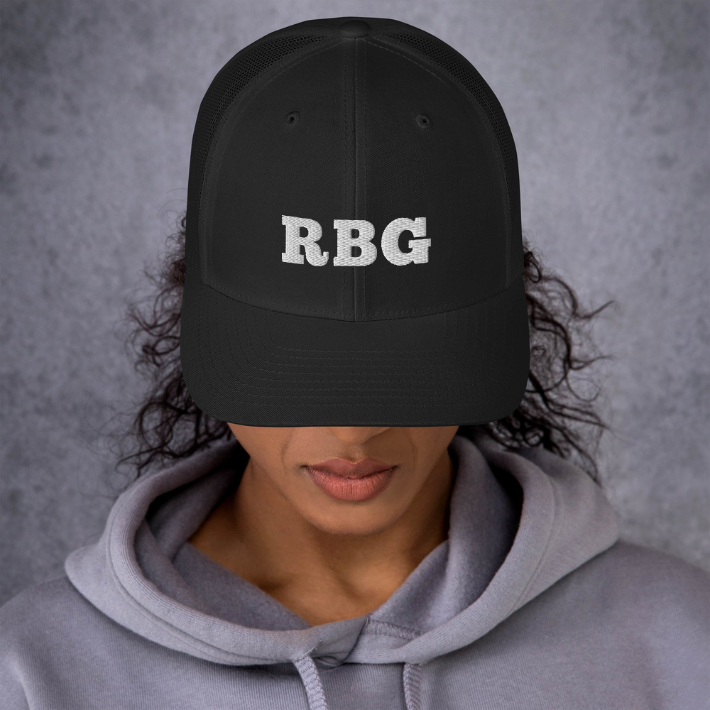 Rbg hat / Notorious Rbg hat / Rbg Trucker Cap