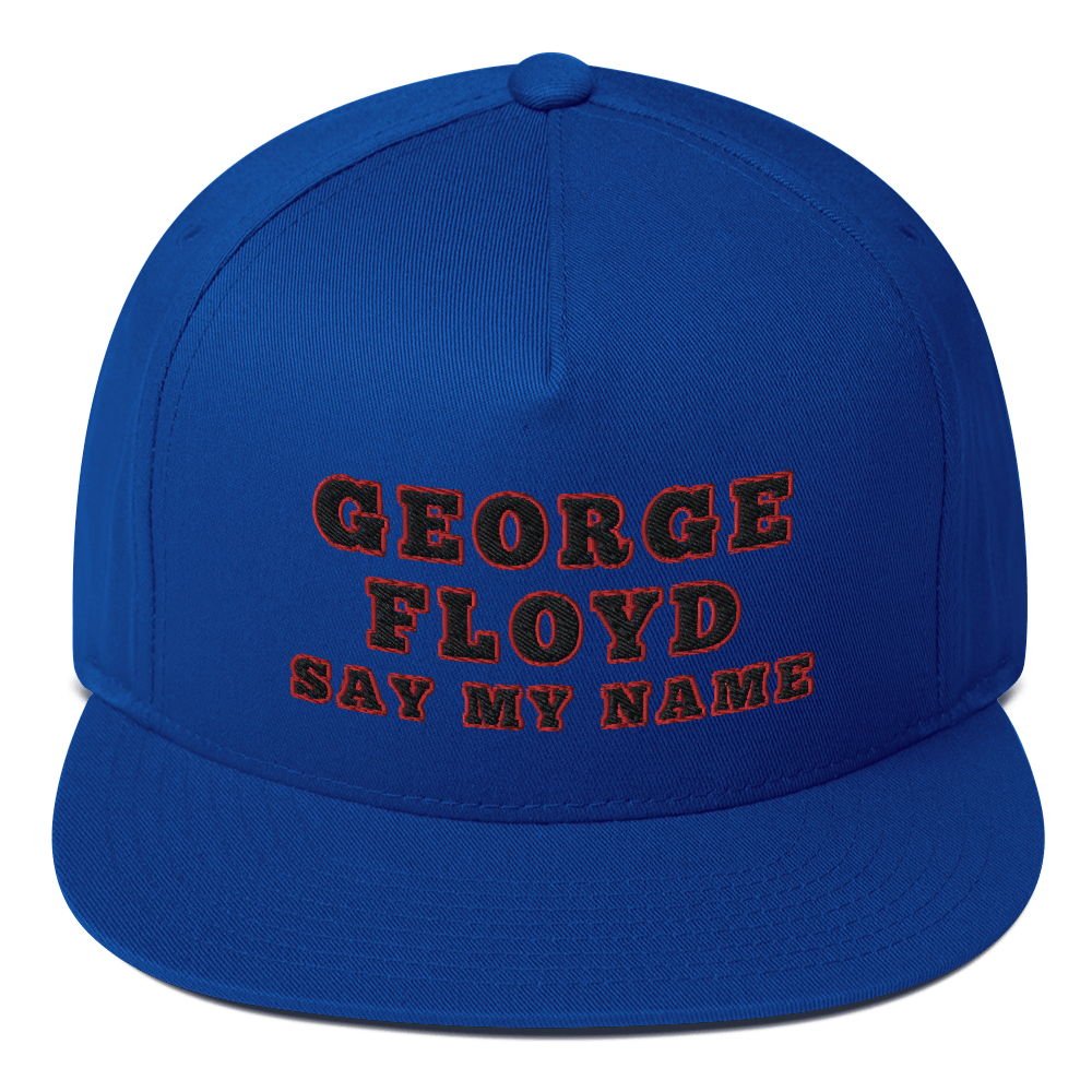 George floyd hat / George floyd Cap / Flat Bill Cap