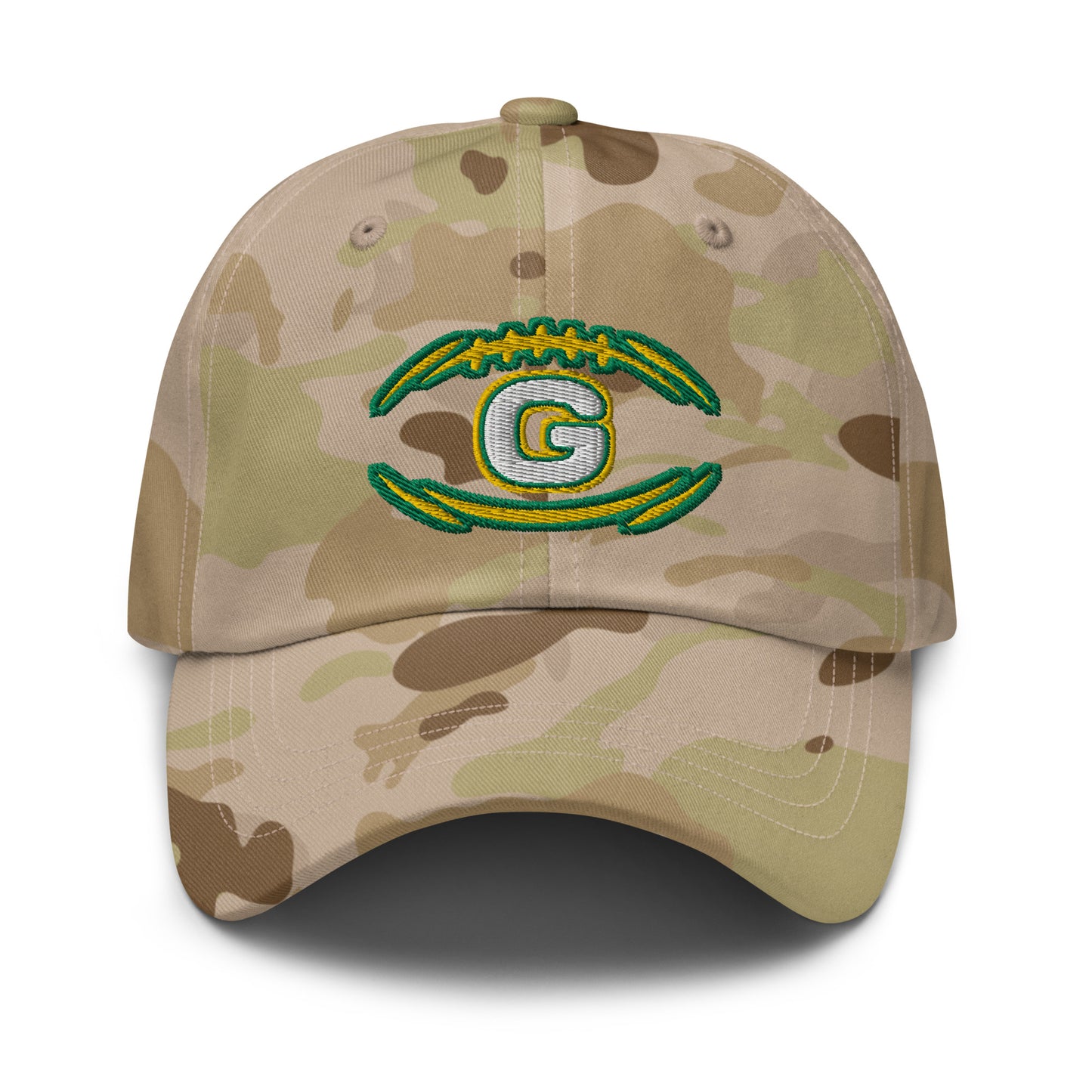 Packers Camo Hat / Green Bay Packers Hat / G Hat / Multicam dad hat