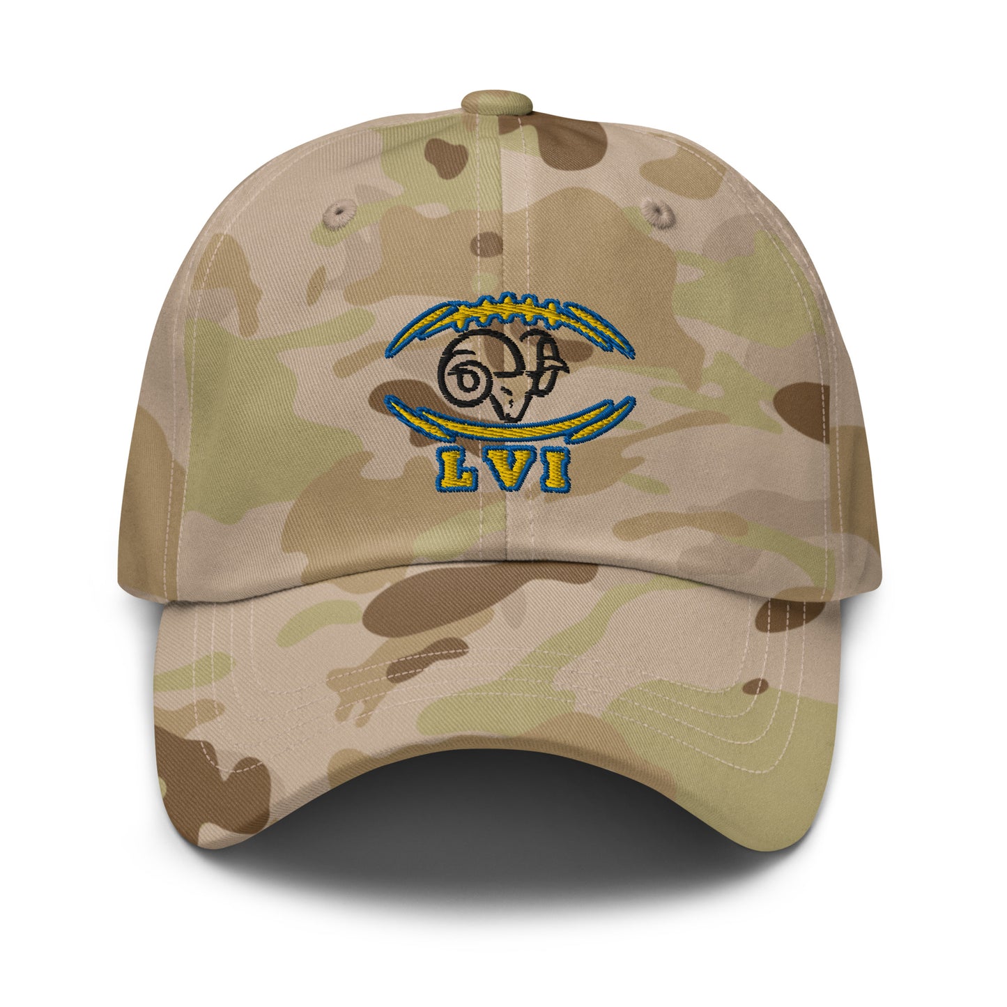 Rams Camo Hat / Rams Champions Hat / Rams Multicam dad hat