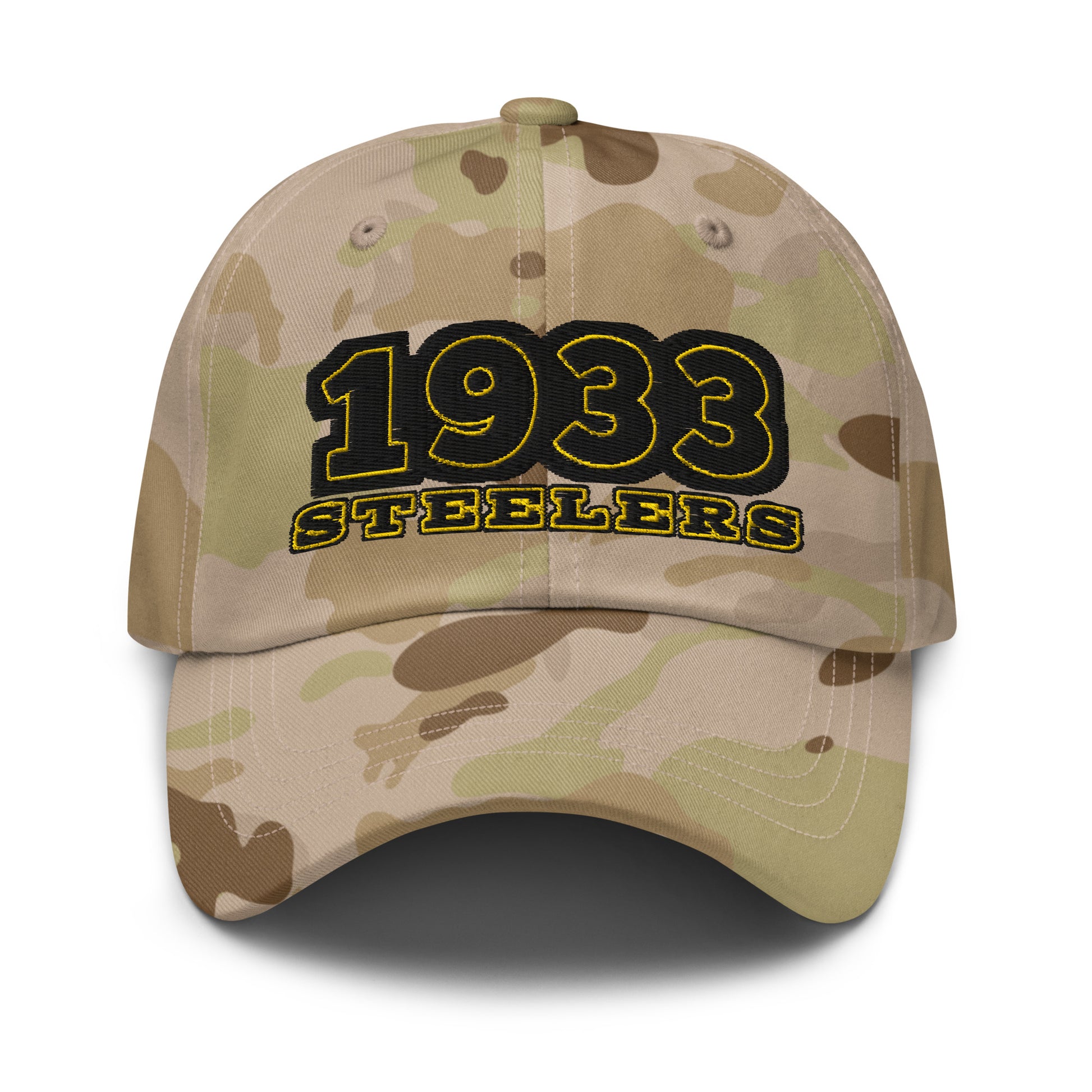 Steelers Camo Hat / Steelers 1933 Hat / 1933 Steelers Multicam dad hat