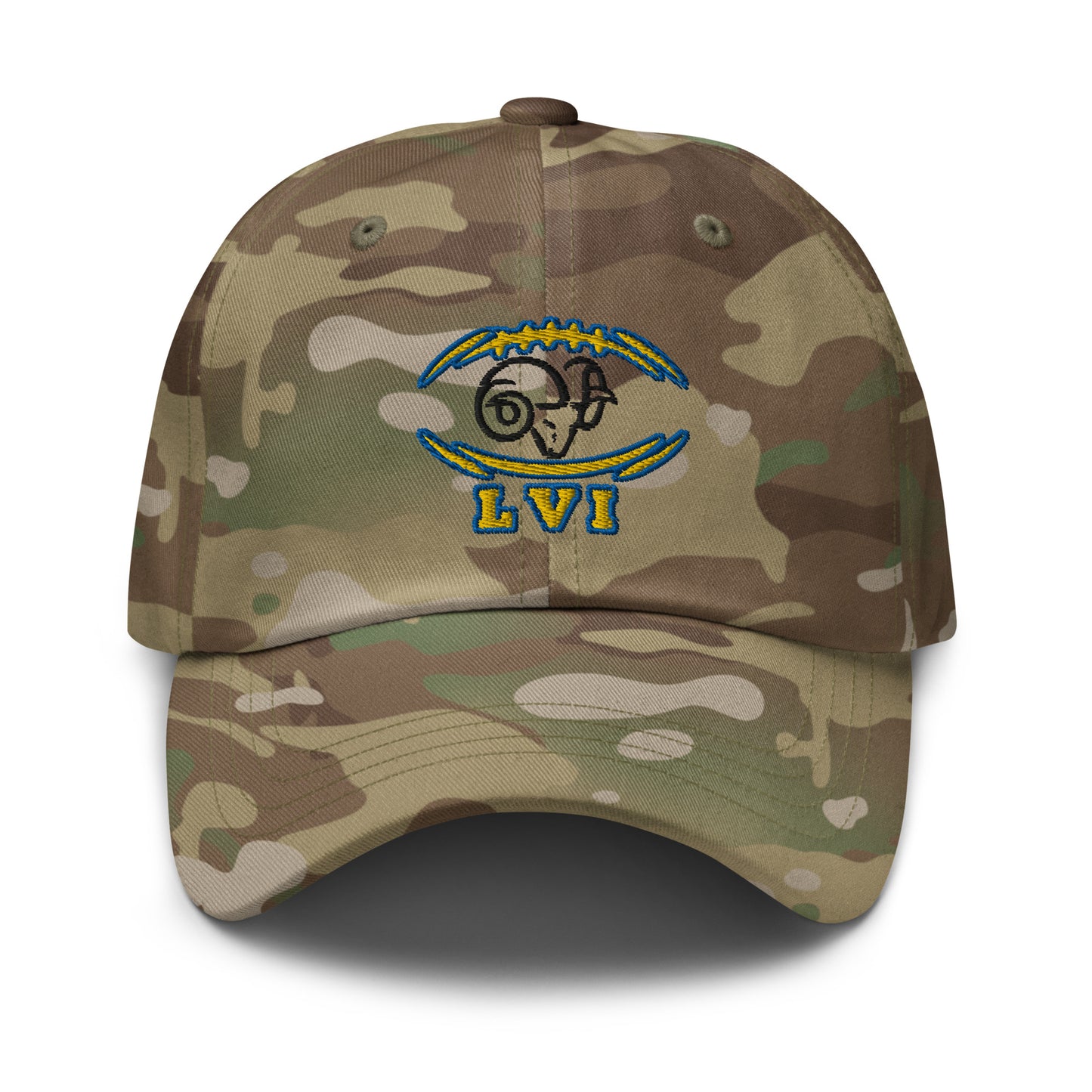 Rams Camo Hat / Rams Champions Hat / Rams Multicam dad hat