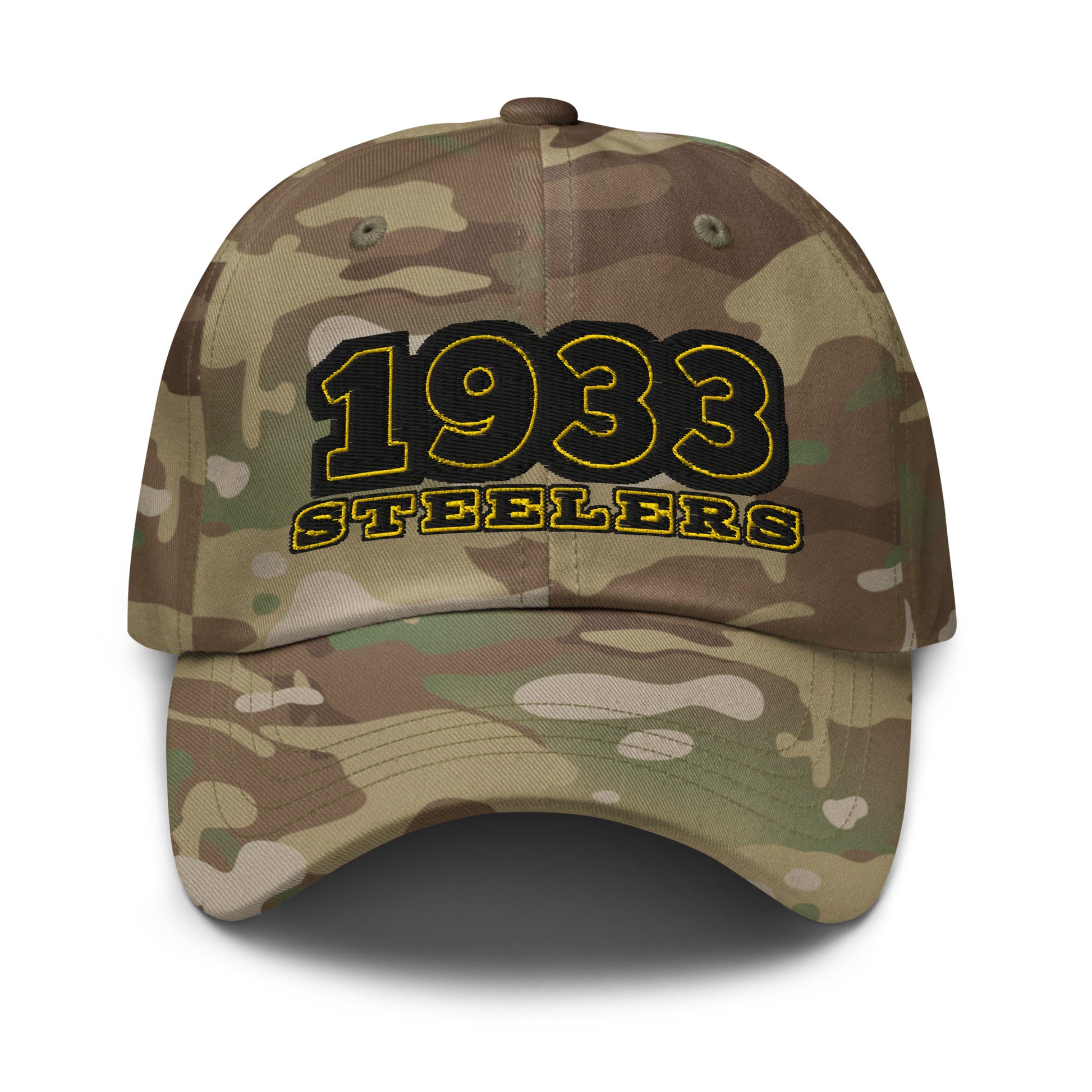 Steelers Camo Hat / Steelers 1933 Hat / 1933 Steelers Multicam dad hat