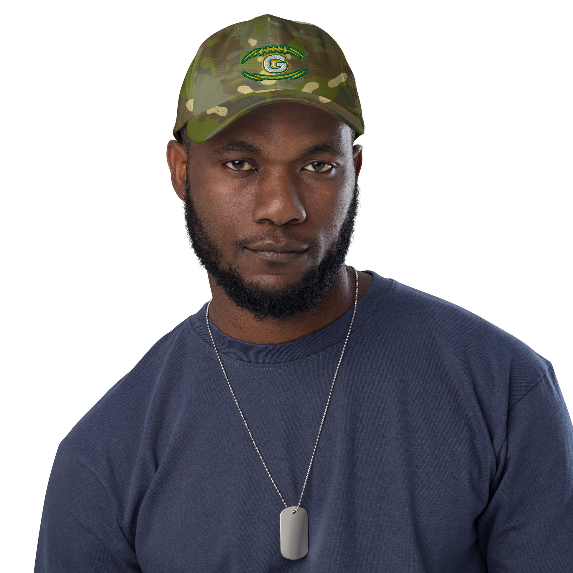 Packers Camo Hat / Green Bay Packers Hat / G Hat / Multicam dad hat