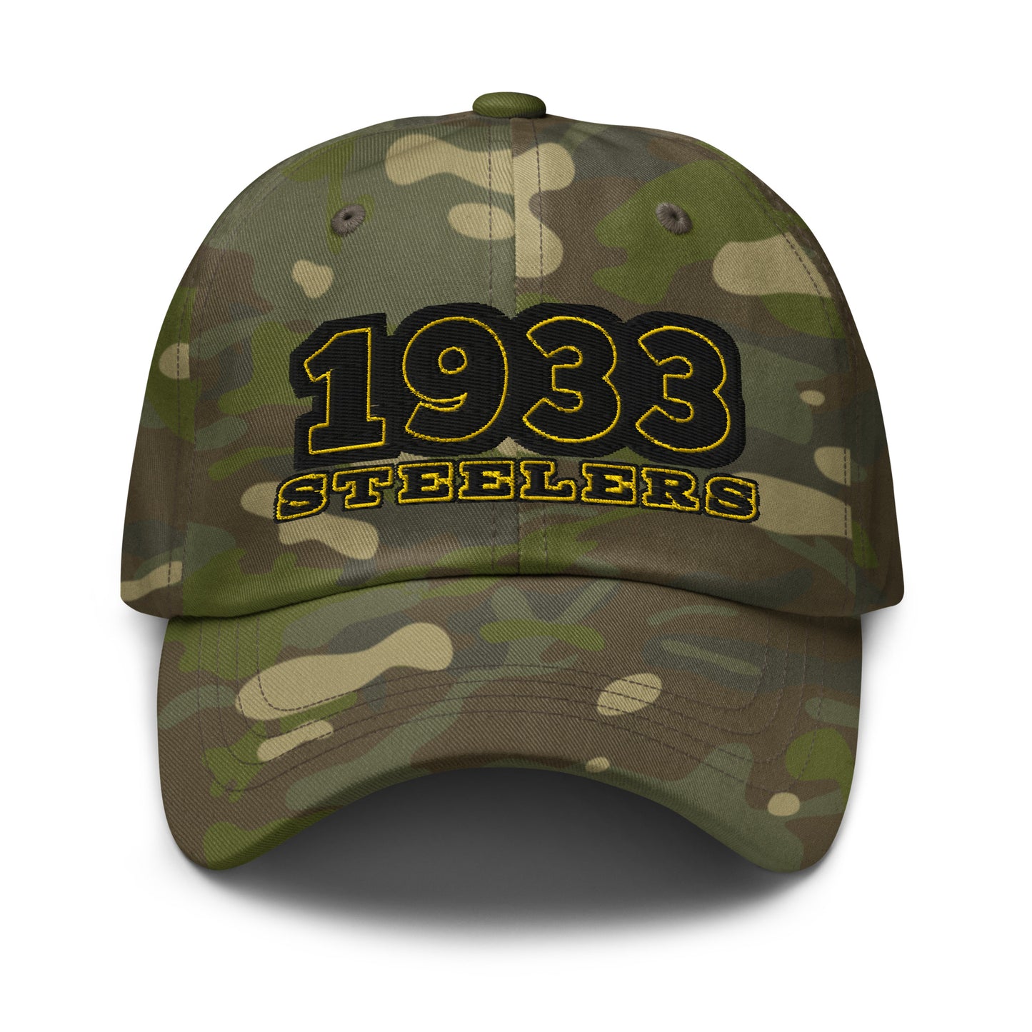 Steelers Camo Hat / Steelers 1933 Hat / 1933 Steelers Multicam dad hat