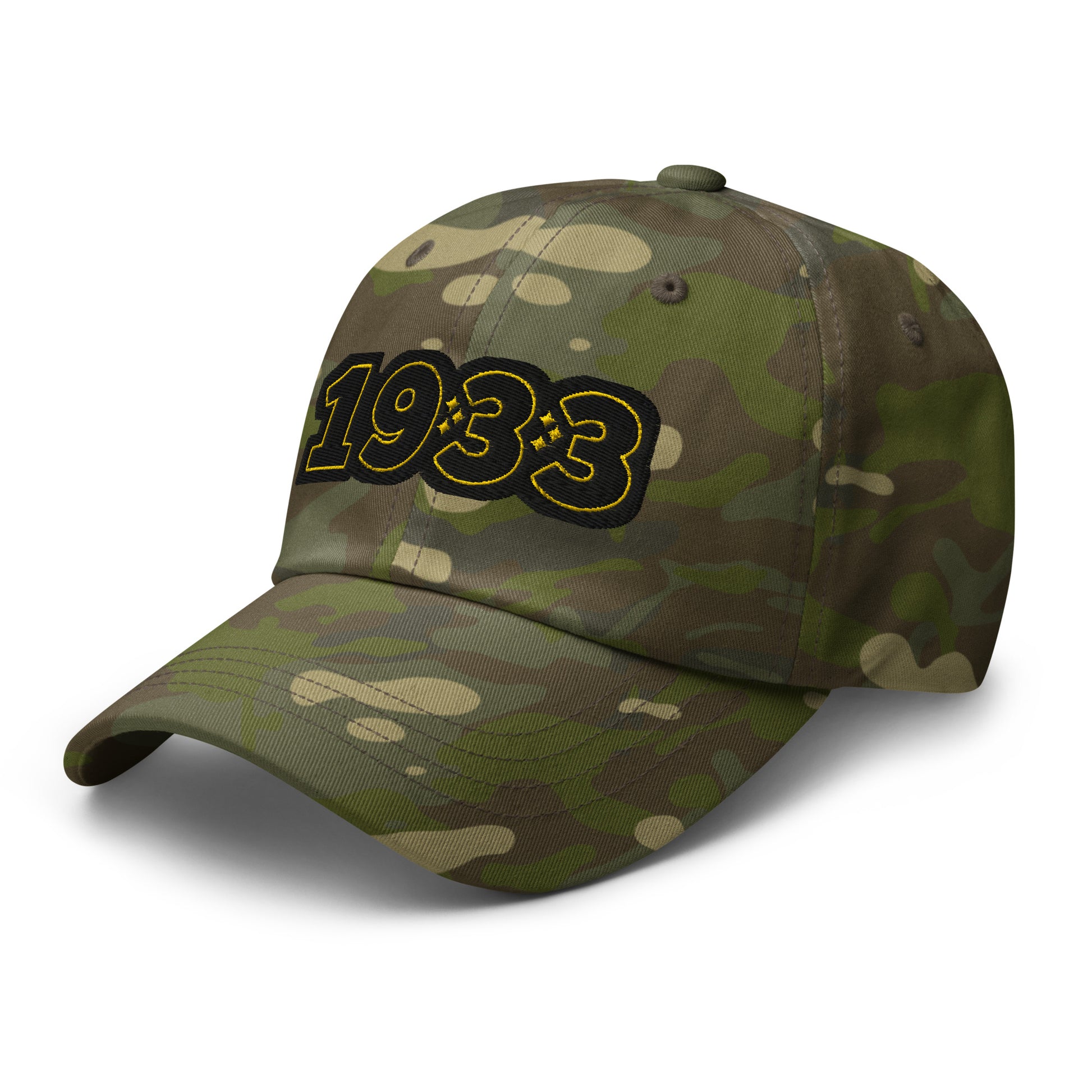 Steelers Camo Hat / Steelers 1933 Hat / 1933 Steelers Multicam dad hat