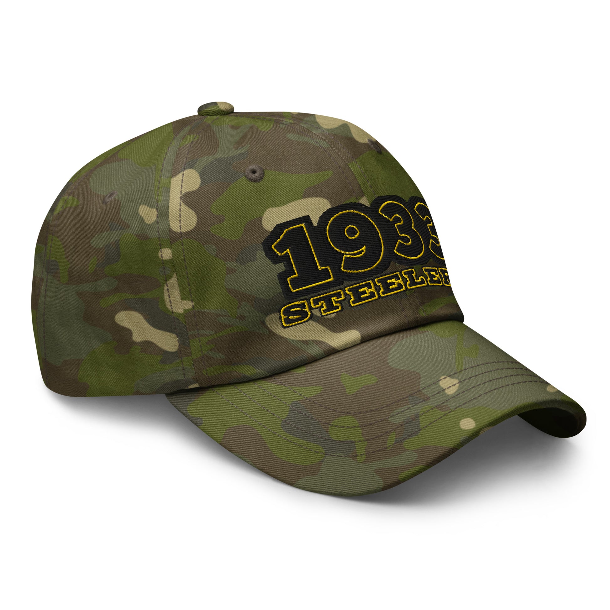 Steelers Camo Hat / Steelers 1933 Hat / 1933 Steelers Multicam dad hat