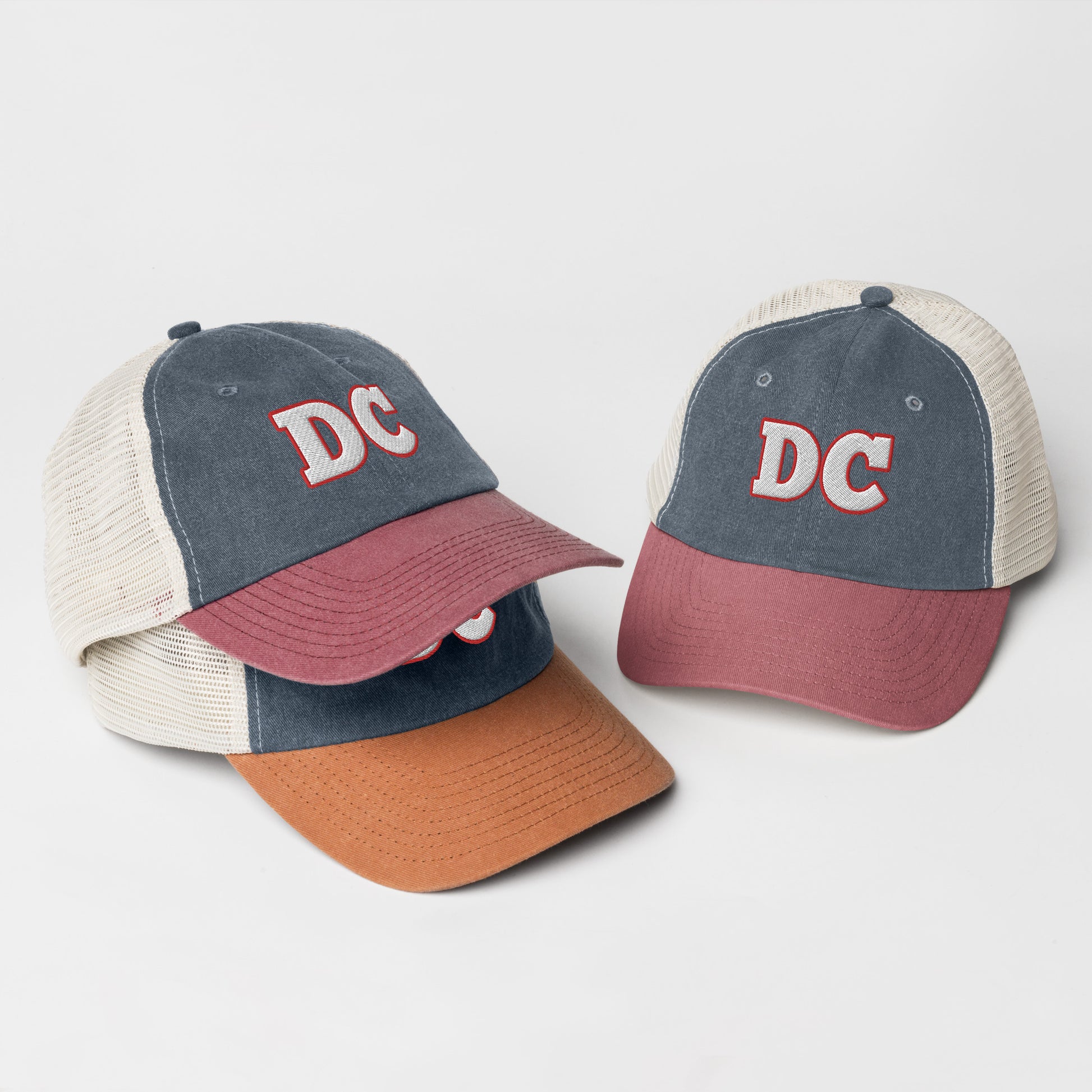 DC Hat / Washington DC Hat / Washington DC Foam Pigment-dyed cap