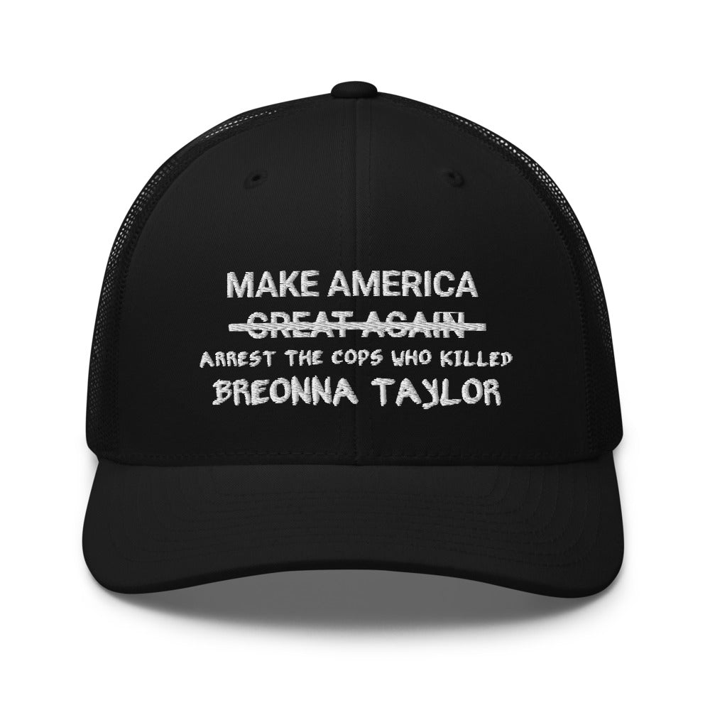 Make America Arrest The Cops Hat / Lebron Hat / Trucker cap