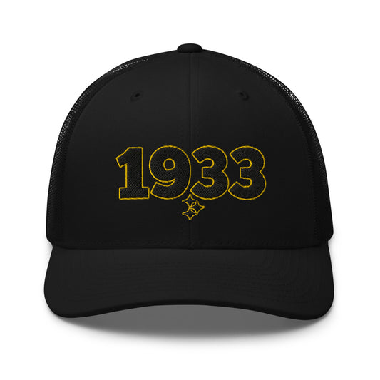 1933 Steelers hat / Steelers 1933 hat / 1933 hat / Trucker Cap