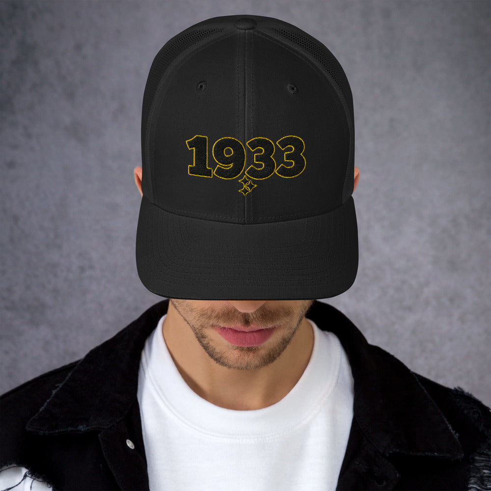 Steelers Hat / 1933 Steelers Hat / Steelers 1933 Hat / 1933 Hat Navy/ White