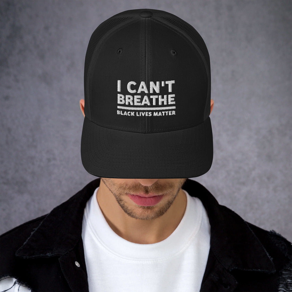 I Can't Breathe Hat / I Can't Breathe Trucker Cap