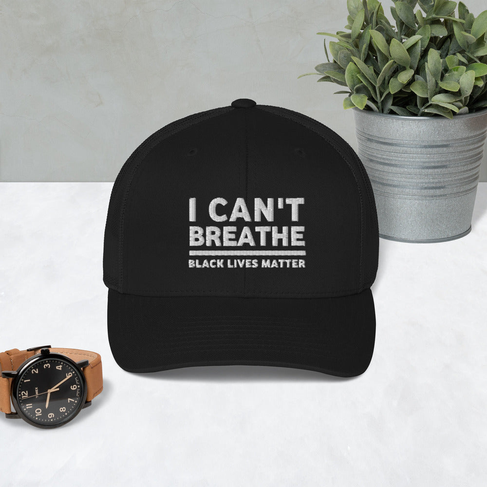 I Can't Breathe Hat / I Can't Breathe Trucker Cap