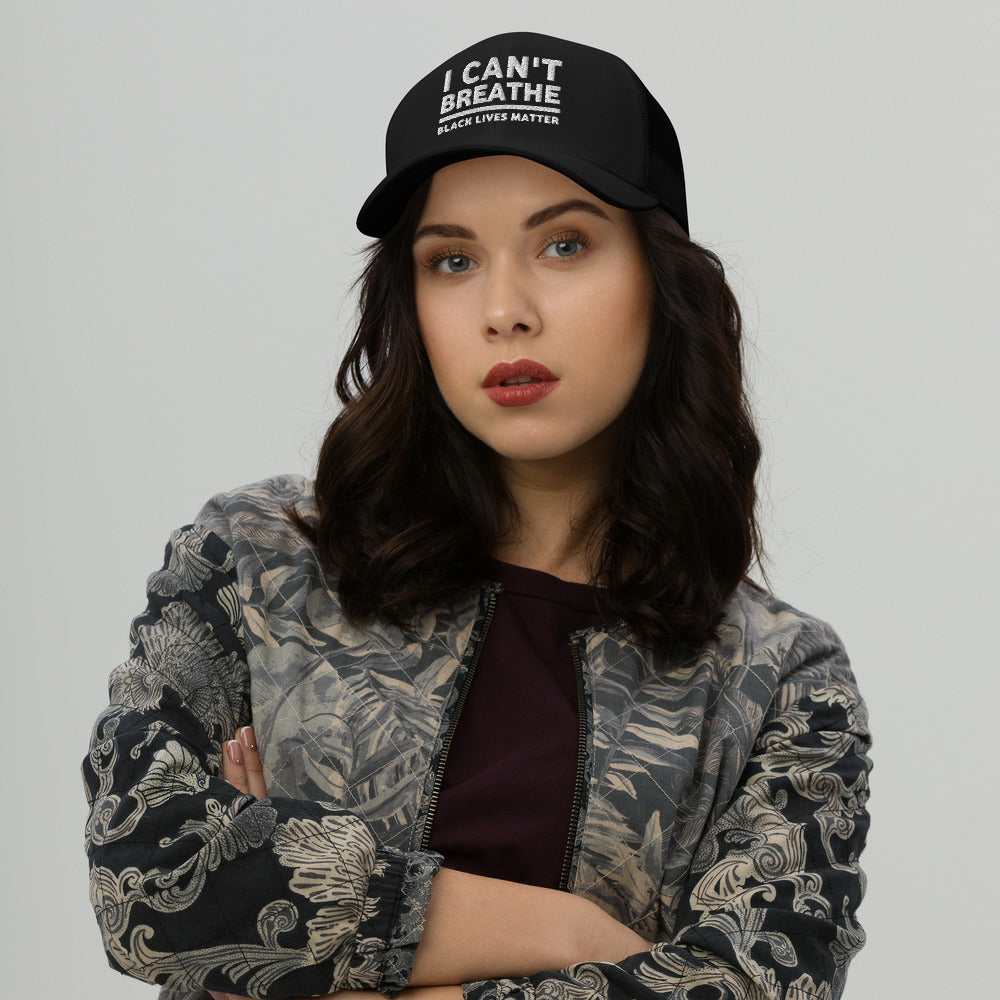 I Can't Breathe Hat / I Can't Breathe Trucker Cap