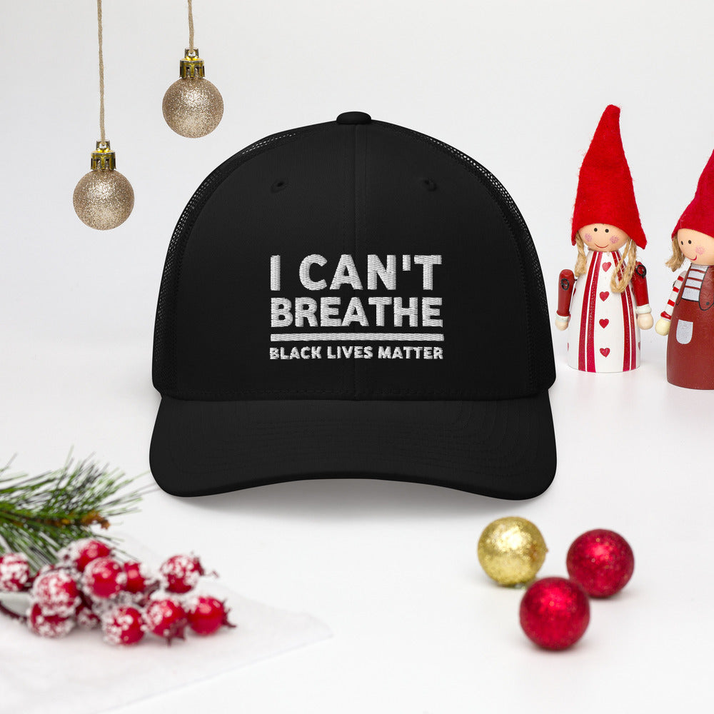 I Can't Breathe Hat / I Can't Breathe Trucker Cap