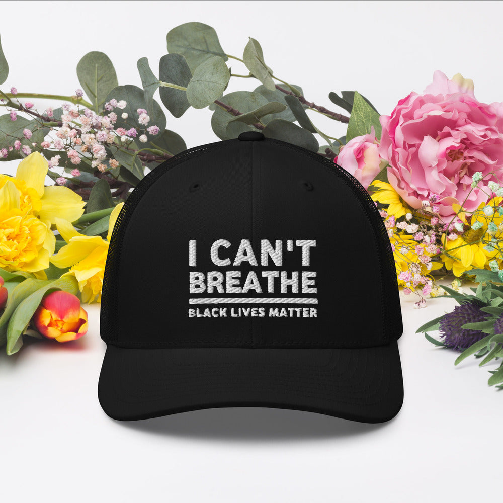 I Can't Breathe Hat / I Can't Breathe Trucker Cap