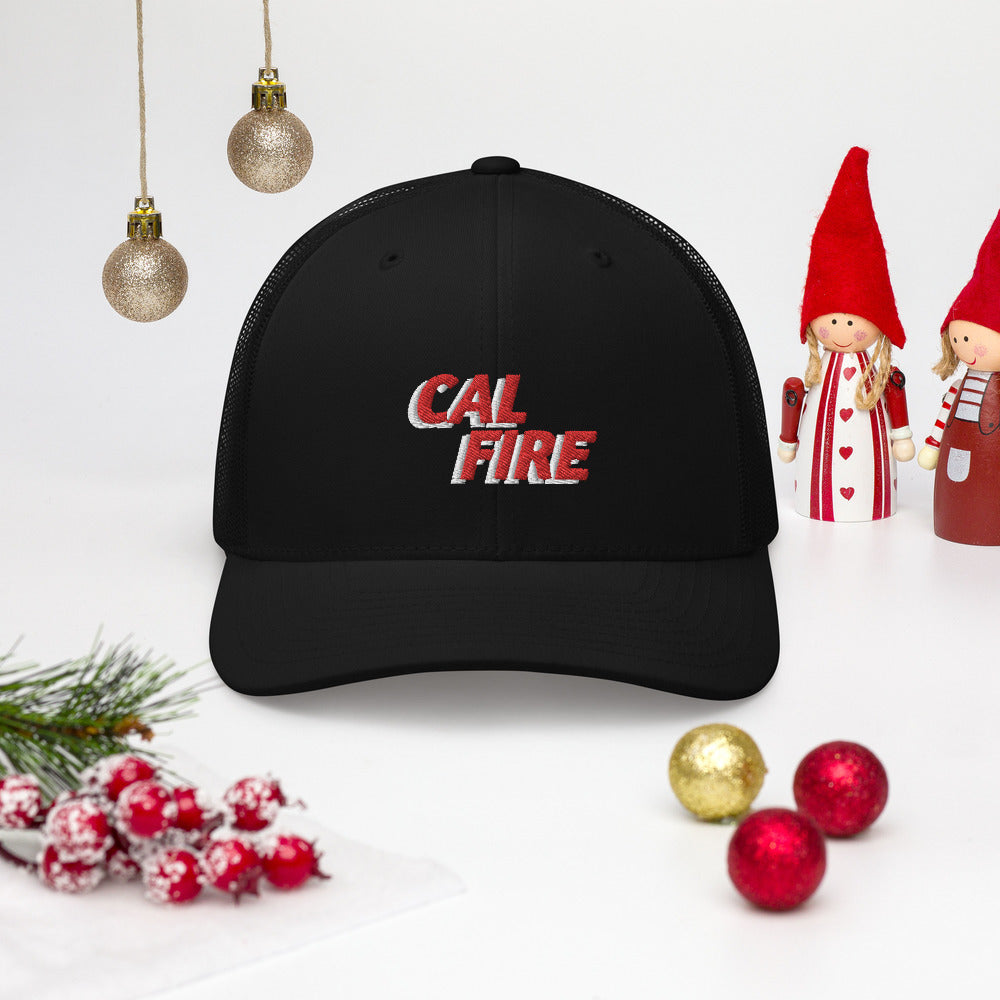 Kyle Shanahan Hat / CAL FIRE Hat / 49ers Hat / Trucker Cap