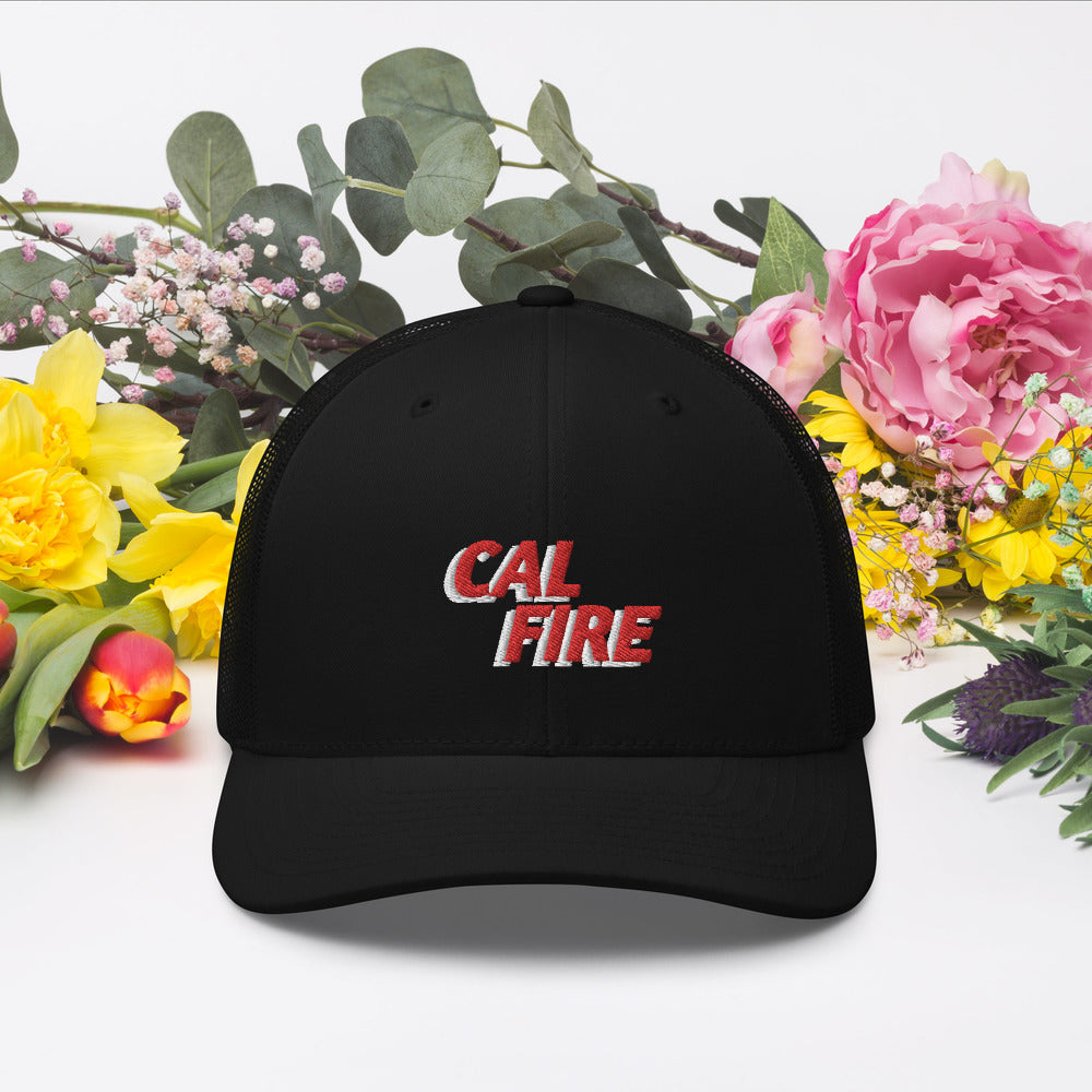 Kyle Shanahan Hat / CAL FIRE Hat / 49ers Hat / Trucker Cap