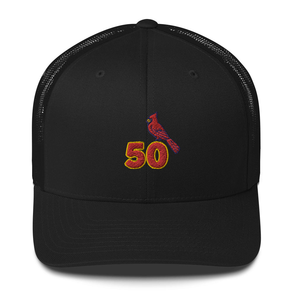 Adam Wainwright Hat / Waino Hat / St. Louis Cardinals Trucker Cap