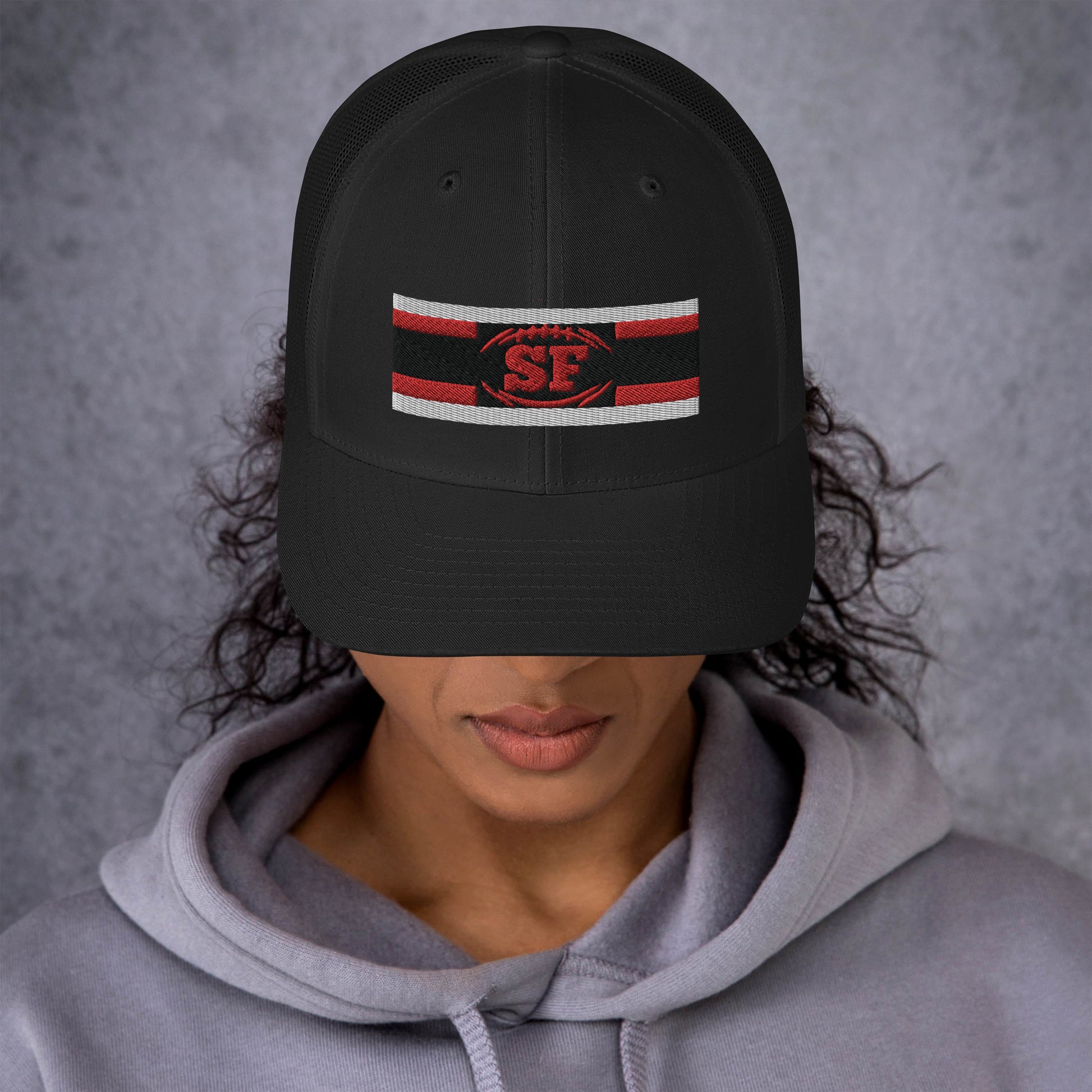 San Francisco Hat / 49ers Hat / SF Hat / Kyle Shanahan Trucker Cap