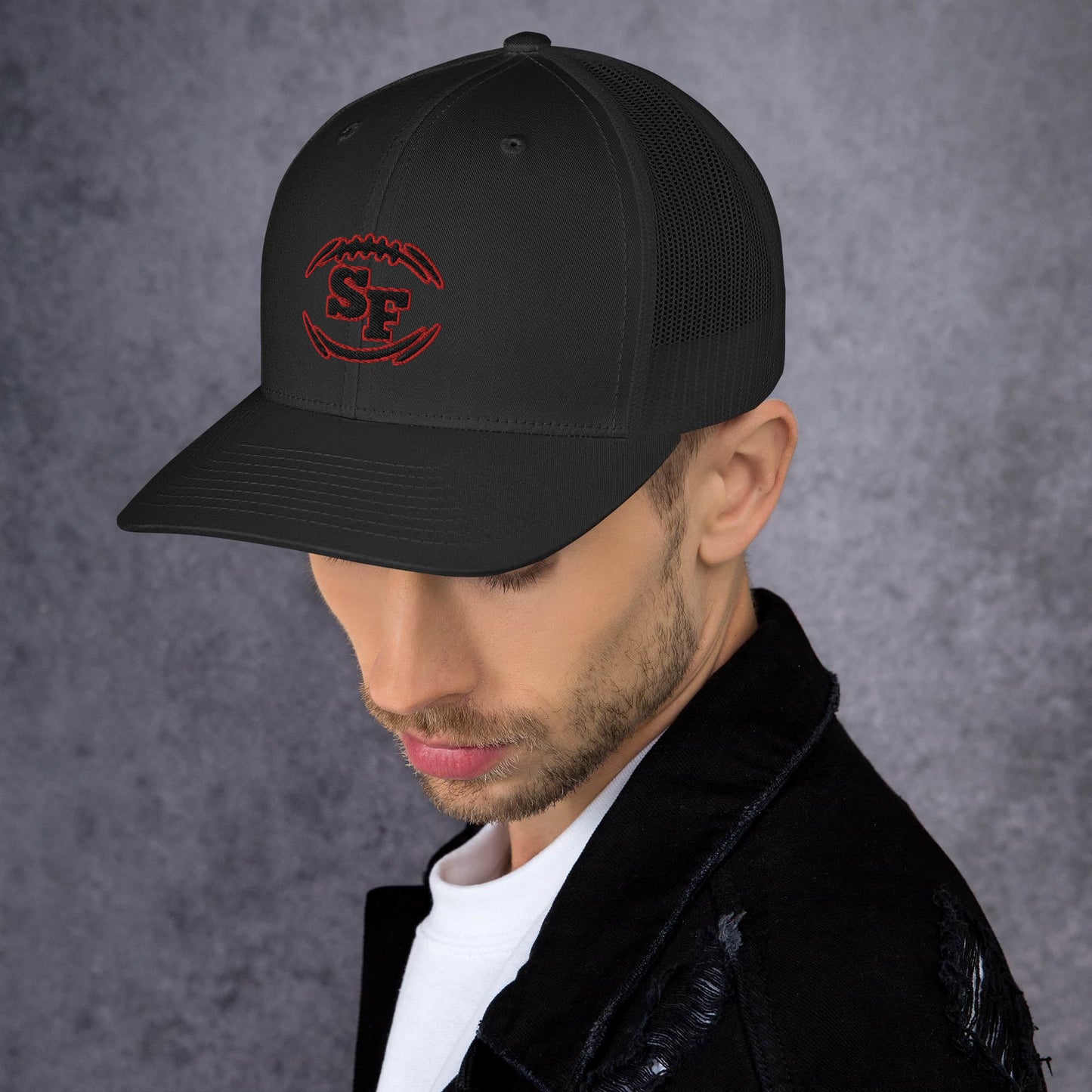 San Francisco Hat / 49ers Hat / SF Hat / Kyle Shanahan Trucker Cap