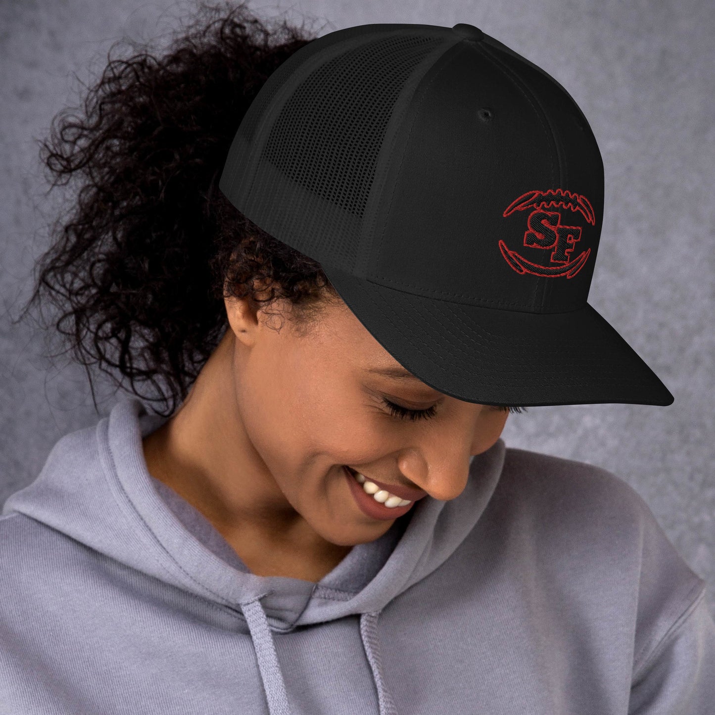 San Francisco Hat / 49ers Hat / SF Hat / Kyle Shanahan Trucker Cap