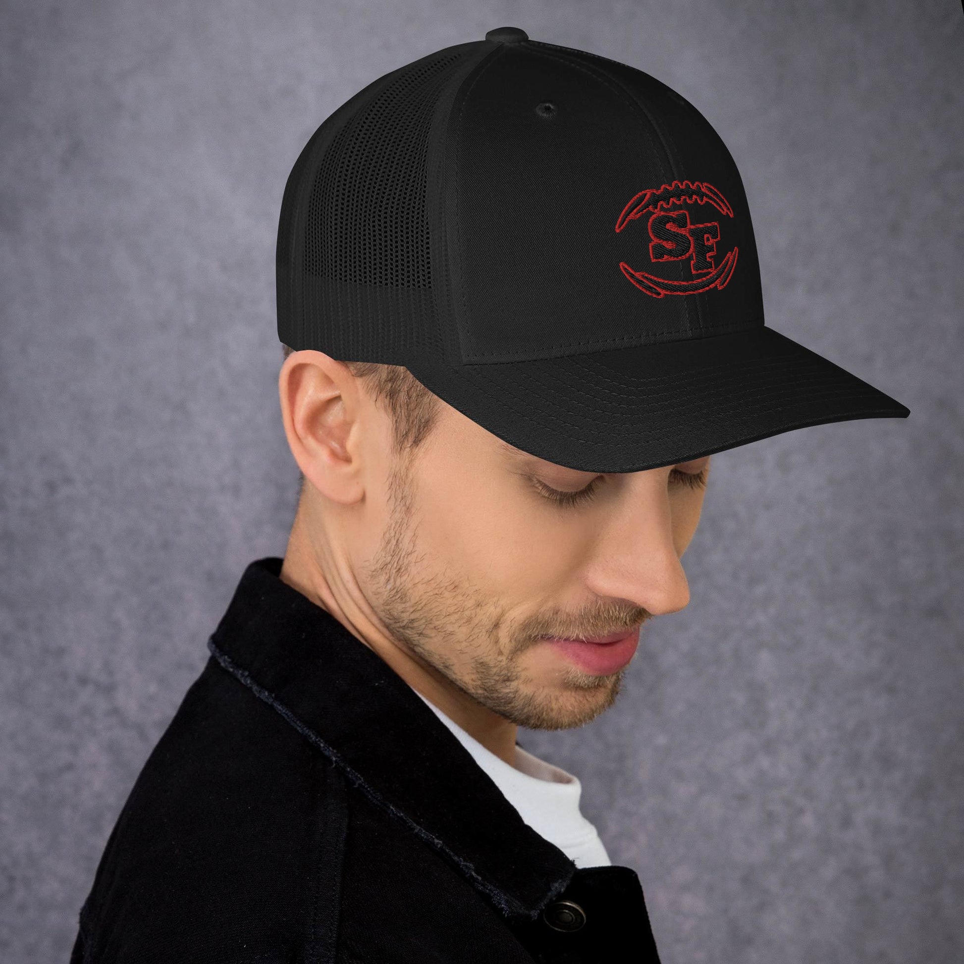 San Francisco Hat / 49ers Hat / SF Hat / Kyle Shanahan Trucker Cap