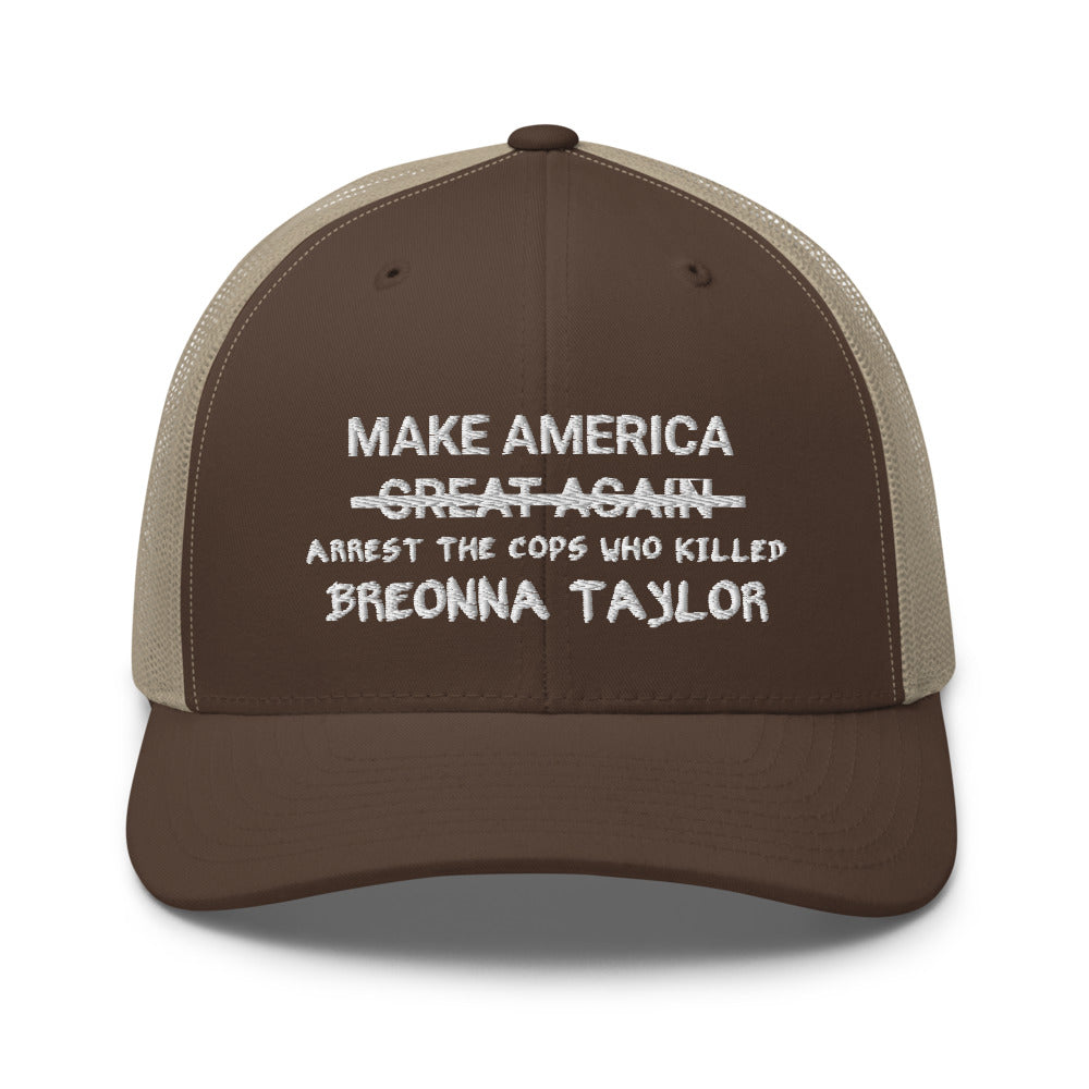 Make America Arrest The Cops Hat / Lebron Hat / Trucker cap