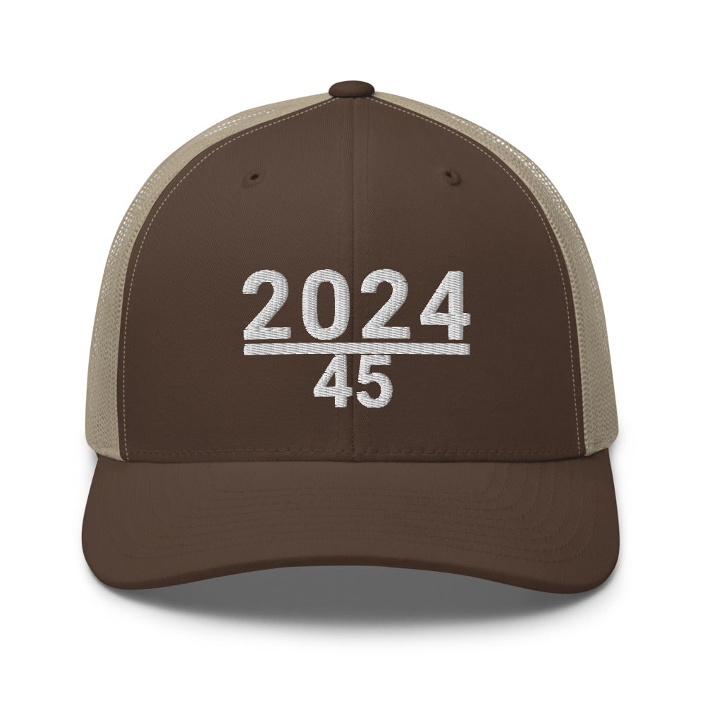President 2024 hat / 2024 Trucker Cap