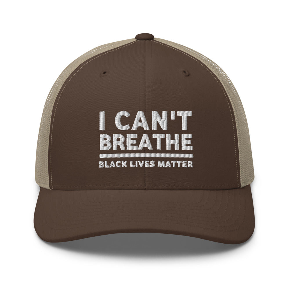 I Can't Breathe Hat / I Can't Breathe Trucker Cap