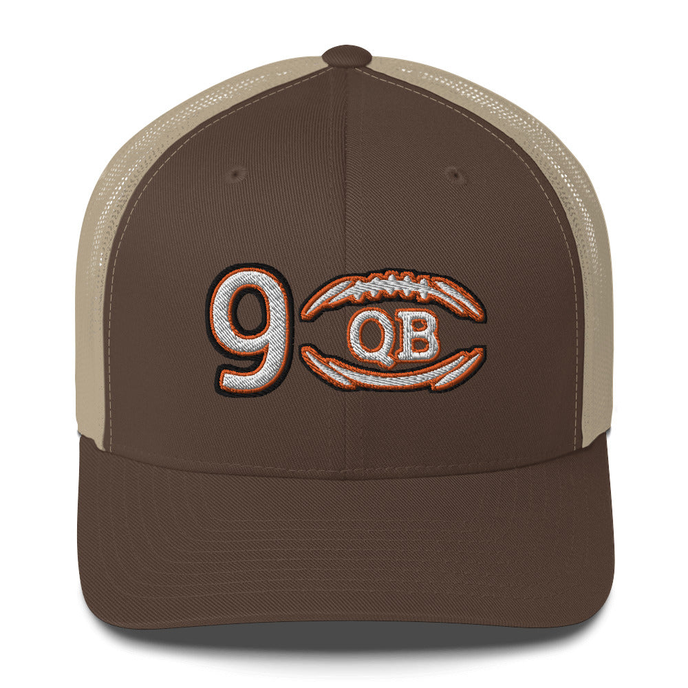 Joe Burrow Hat / QB Hat / Quarterback Hat / 9 Hat / 9QB Bengals Cap