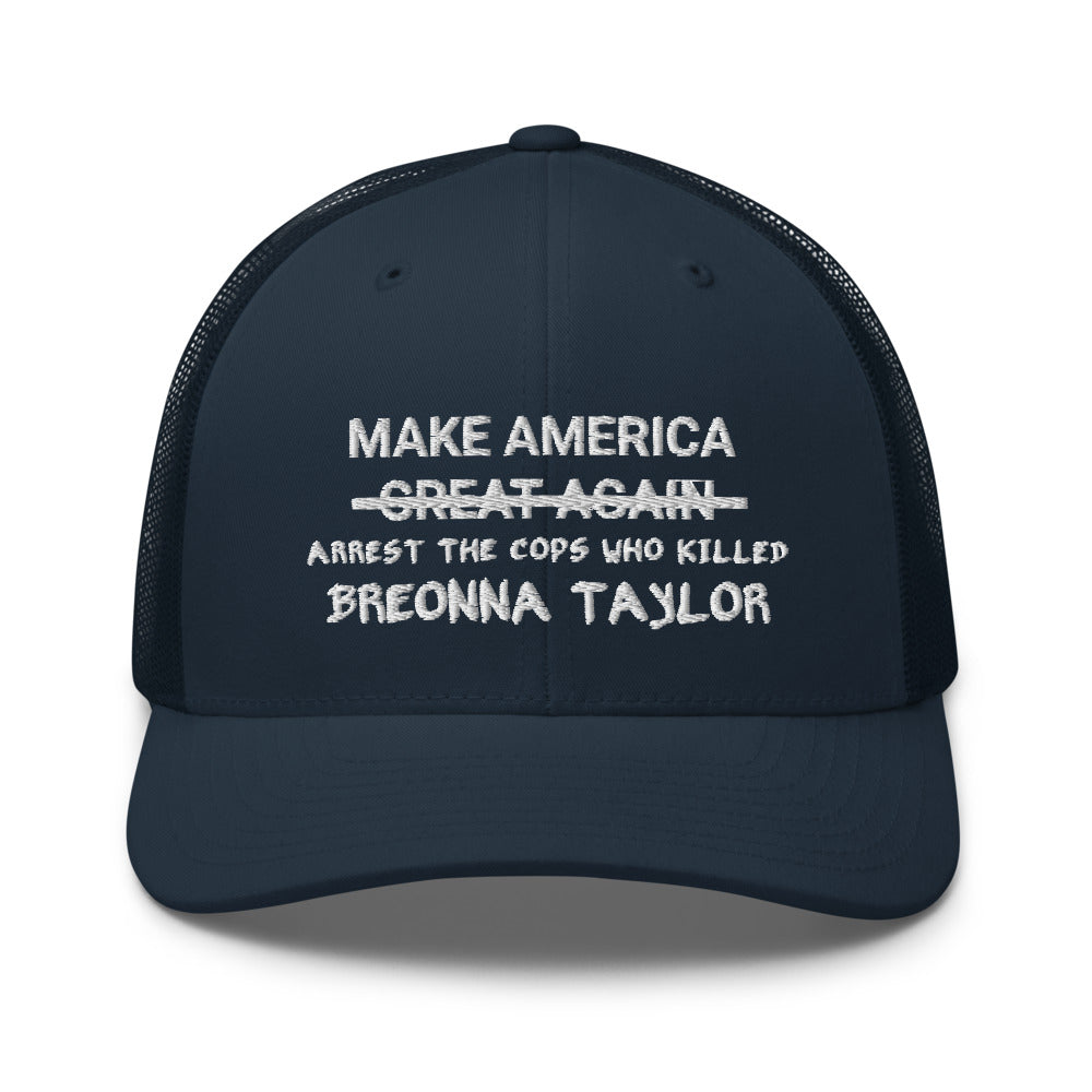 Make America Arrest The Cops Hat / Lebron Hat / Trucker cap