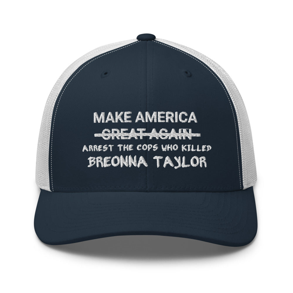 Make America Arrest The Cops Hat / Lebron Hat / Trucker cap