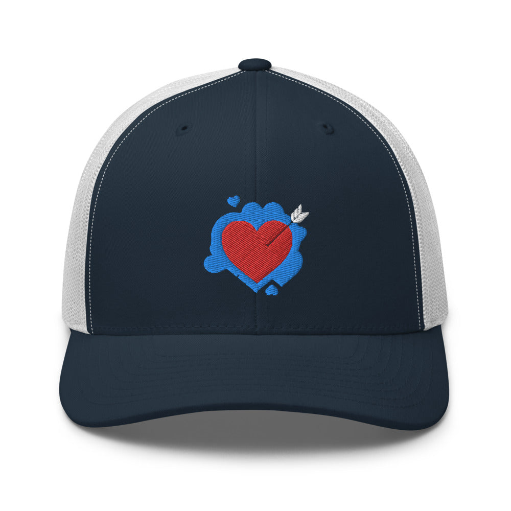 I love you hat / Valentine's day hat / Trucker Cap