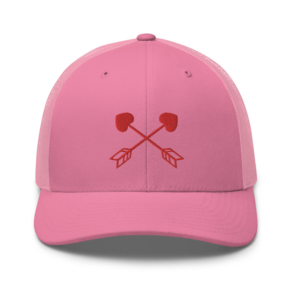 I love you hat / Valentine's day hat / Trucker Cap