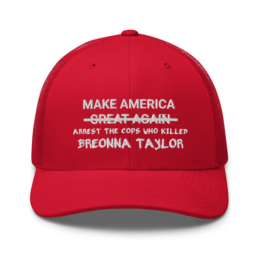 Make America Arrest The Cops Hat / Lebron Hat / Trucker cap