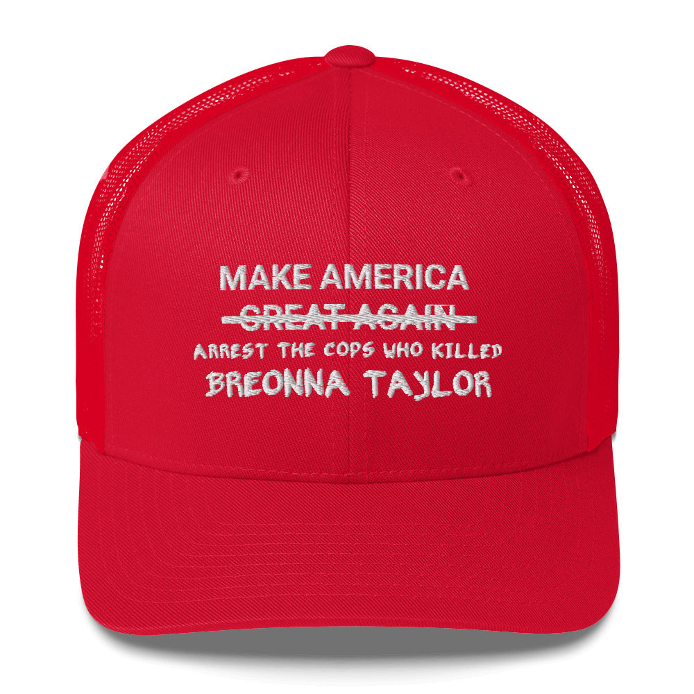 Make America Arrest The Cops Hat / Lebron Hat / Trucker cap