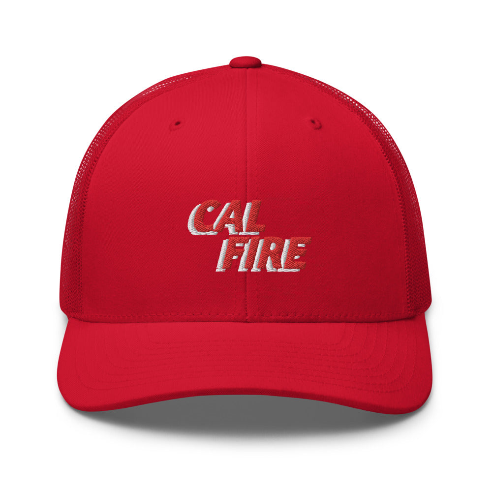 Kyle Shanahan Hat / CAL FIRE Hat / 49ers Hat / Trucker Cap