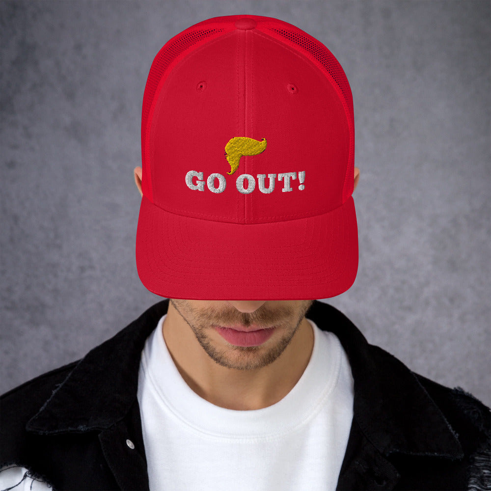 Go out Hat / Go out Trucker Cap