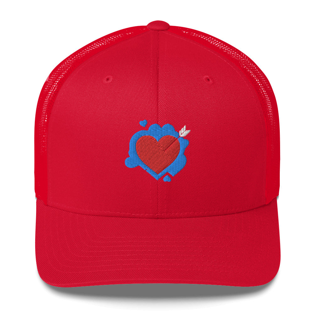 I love you hat / Valentine's day hat / Trucker Cap