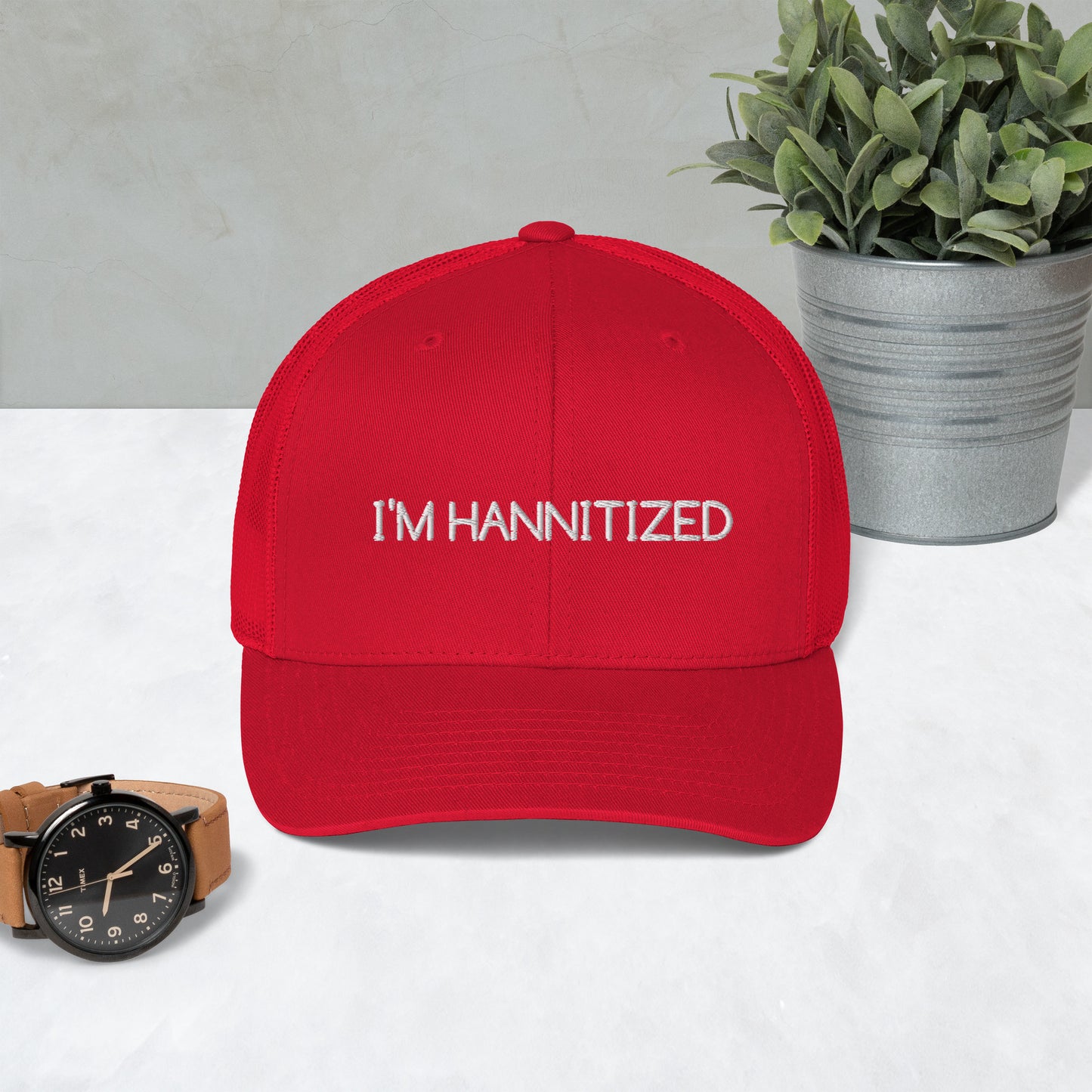 I'm Hannitized hat / Leo 2.0 Trucker Cap