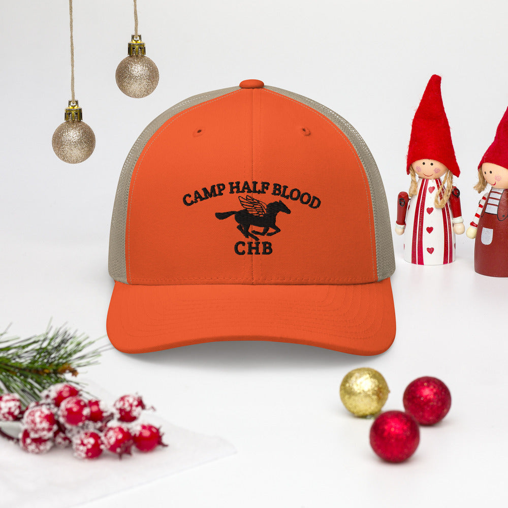 Camp Half Blood Hat / CHB Hat / Camp Half Blood / CHB Trucker Cap